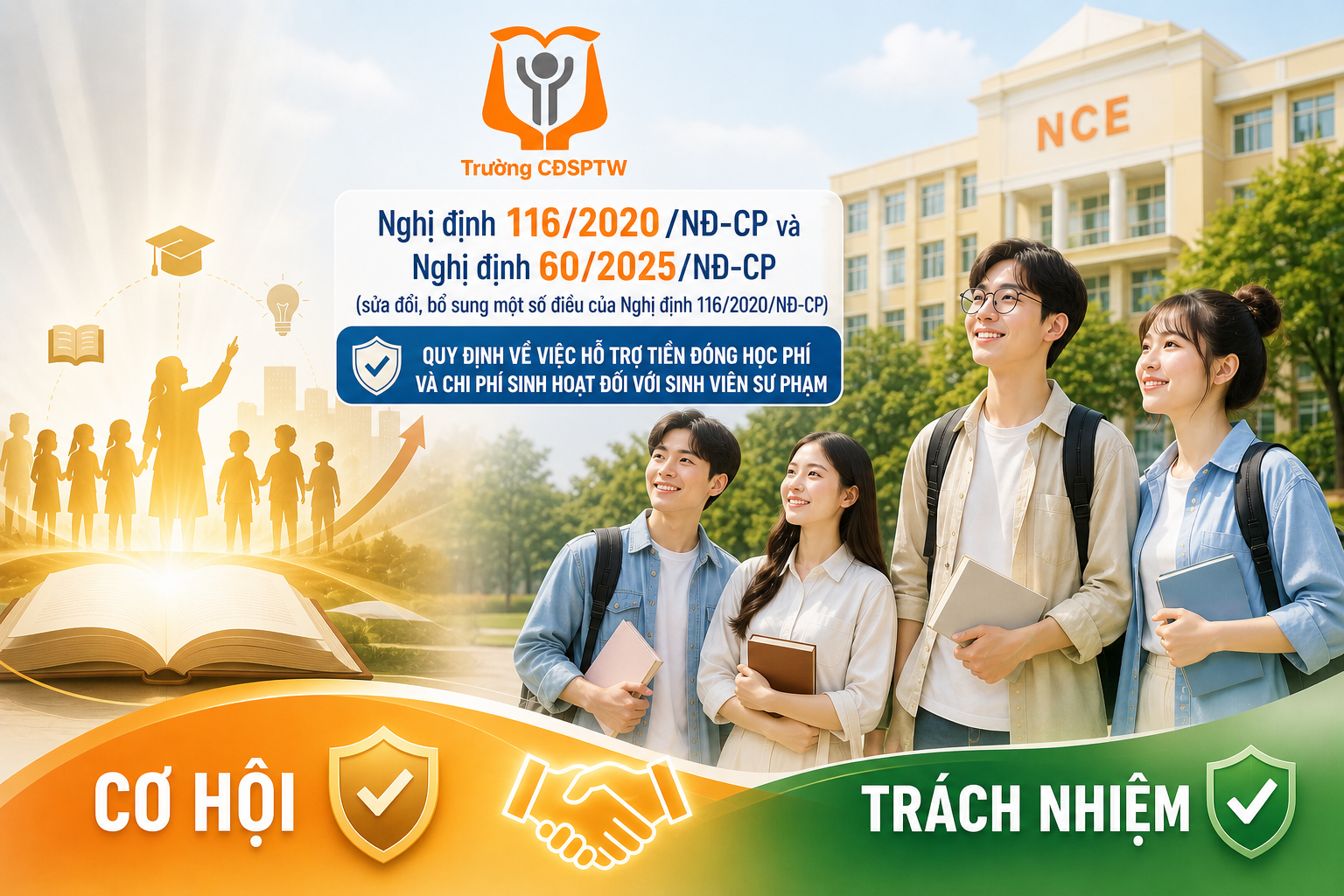 Bài 1: Chính sách hỗ trợ tiền đóng học phí và chi phí sinh hoạt đối với sinh viên sư phạm: Cơ hội và Trách nhiệm