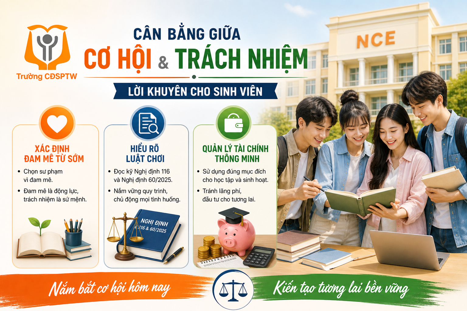 Bài 1: Chính sách hỗ trợ tiền đóng học phí và chi phí sinh hoạt đối với sinh viên sư phạm: Cơ hội và Trách nhiệm