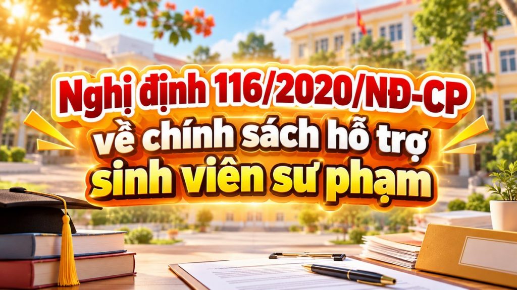 Toàn văn Nghị định 116/2020/NĐ-CP về chính sách hỗ trợ sinh viên sư phạm