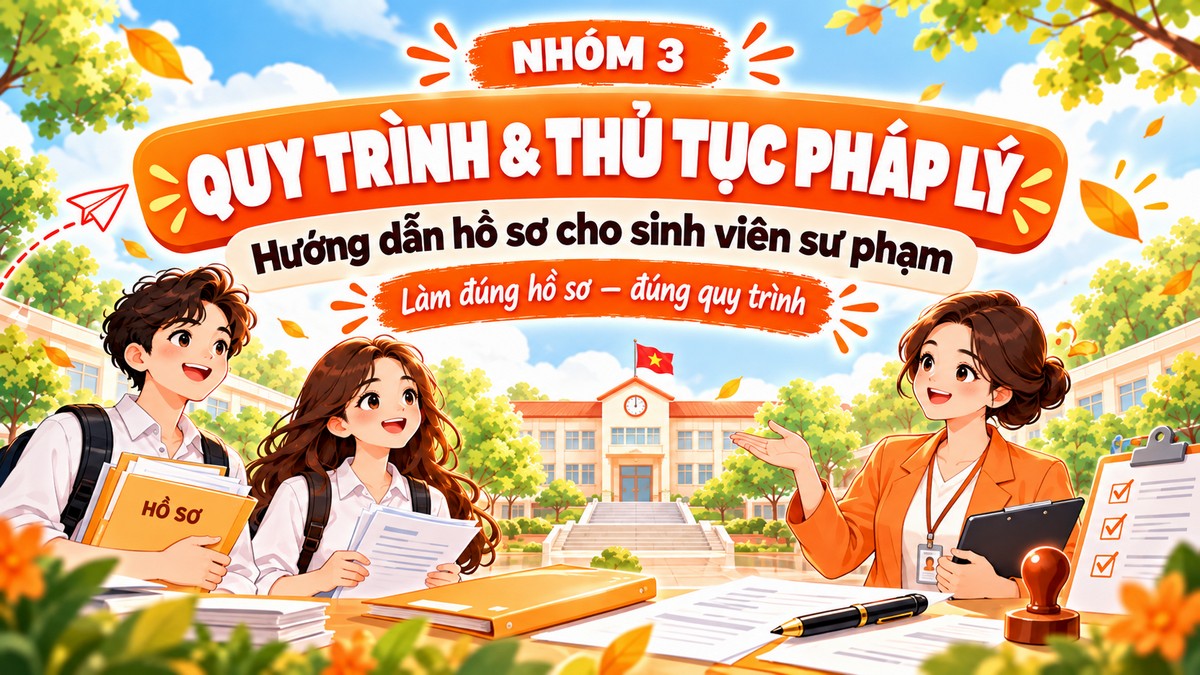 Nhóm 3: Hướng dẫn Quy trình và Thủ tục pháp lý