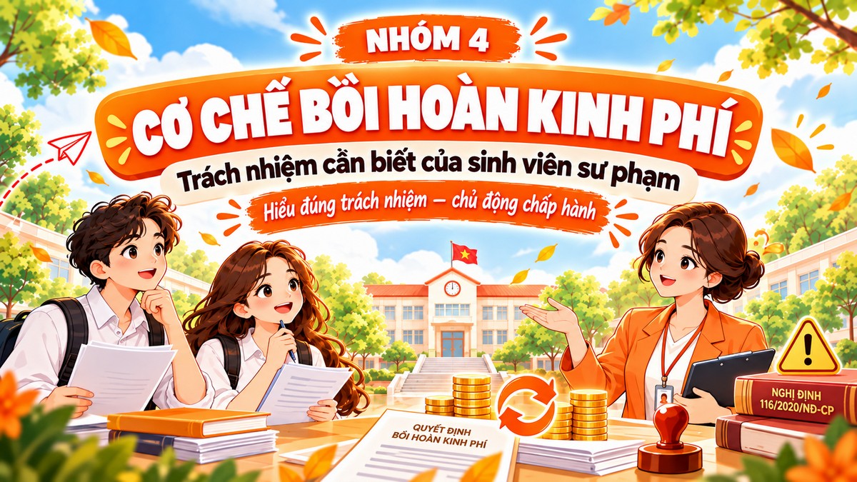 Nhóm 4: Cơ chế Bồi hoàn kinh phí (Phổ biến giáo dục pháp luật)